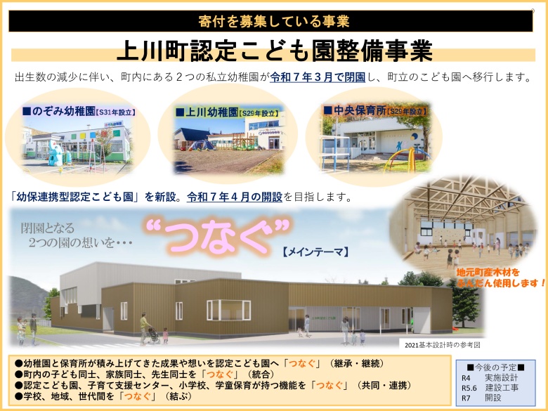 上川町認定こども園整備事業